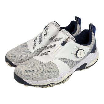 adidas (アディダス) ゴルフシューズ IH5142 CODECHAOS 25 BOA メンズ SIZE 27.5cm ホワイト×ネイビー