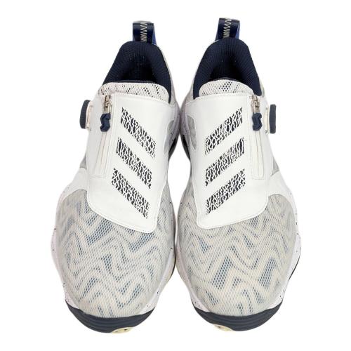 adidas (アディダス) ゴルフシューズ IH5142 CODECHAOS 25 BOA メンズ SIZE 27.5cm ホワイト×ネイビー