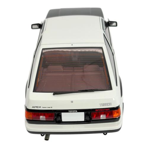 頭文字D (イニシャルD) 1/18 トヨタ スプリンタートレノ AE86 ミニカー