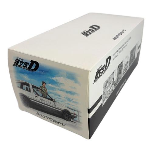 頭文字D (イニシャルD) 1/18 トヨタ スプリンタートレノ AE86 ミニカー