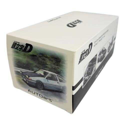 頭文字D (イニシャルD) 1/18 トヨタ スプリンタートレノ AE86 ミニカー