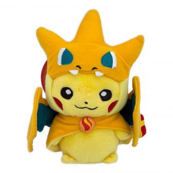 Pokemon Center (ポケモンセンター) マスコット メガリザードンYのポンチョを着たピカチュウ ポケモングッズ