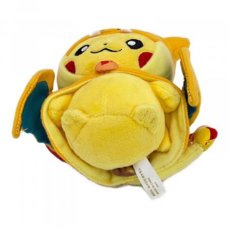 ポケモンセンターメガトウキョーのピカチュウ　メガリザードンYポンチョ　マスコット Pokemon Center (ポケモンセンター) マスコット メガリザードンYの