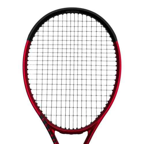 Wilson (ウィルソン) 2022年モデル 硬式テニスラケット CLASH V2 100 G2 レッド×ブラック