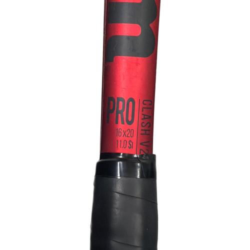 Wilson (ウィルソン) 2022年モデル 硬式テニスラケット CLASH V2 100 G2 レッド×ブラック