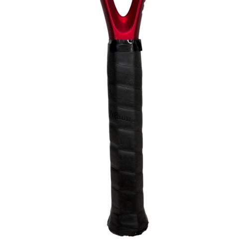 Wilson (ウィルソン) 2022年モデル 硬式テニスラケット CLASH V2 100 G2 レッド×ブラック