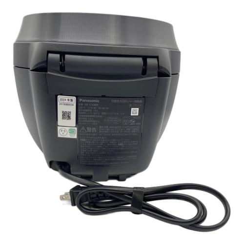 Panasonic (パナソニック) 可変圧力IH炊飯ジャー ビストロ SR-V10BB 2024年製 5.5合(1.0L)