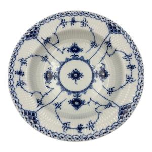 ROYAL COPENHAGEN (ロイヤル・コペンハーゲン) プレート 604 21cm ブルーフルーテッド・フルレース