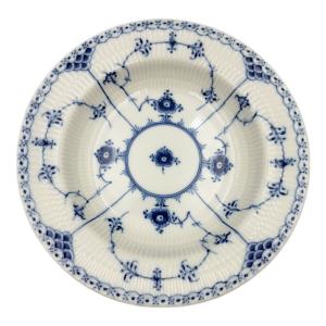 ROYAL COPENHAGEN (ロイヤル・コペンハーゲン) プレート 604 21cm ブルーフルーテッド・フルレース
