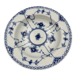 ROYAL COPENHAGEN (ロイヤル・コペンハーゲン) プレート 604 21cm ブルーフルーテッド・フルレース