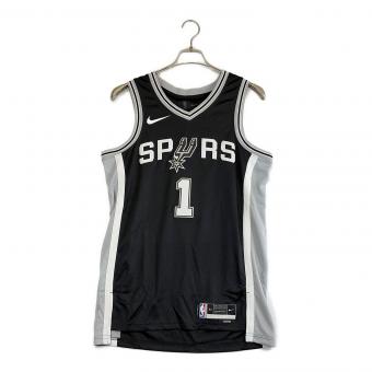 NIKE (ナイキ) ゲームシャツ サンアントニオスパーズ ウェンバンヤマ メンズ SIZE M ブラック