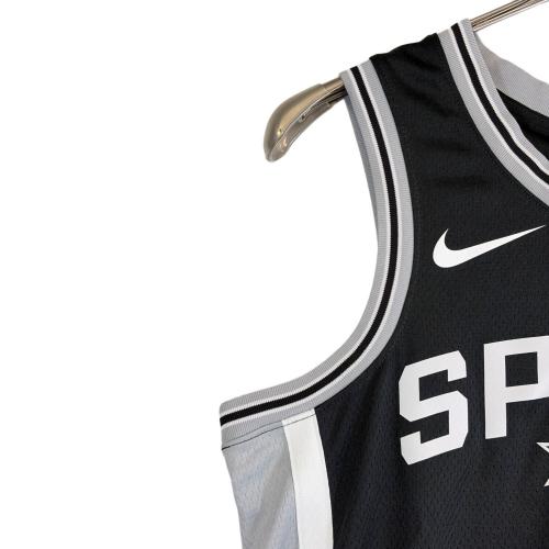 NIKE (ナイキ) ゲームシャツ サンアントニオスパーズ ウェンバンヤマ メンズ SIZE M ブラック