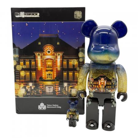 BEAR BRICK (ベアブリック) 東京駅丸ノ内駅舎モデル Light Up Ver.100