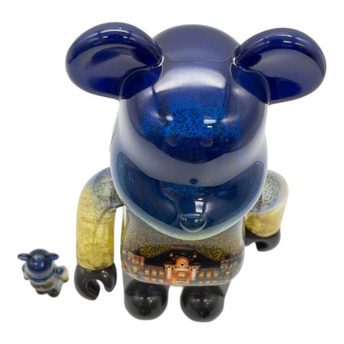 BEAR BRICK (ベアブリック) 東京駅丸ノ内駅舎モデル Light Up Ver.100% & 400% フィギュア