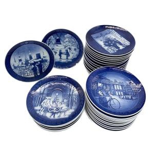 ROYAL COPENHAGEN (ロイヤル・コペンハーゲン) プレートセット 1988-1991/1994-1998/2000-2005/2008-2025 イヤープレート