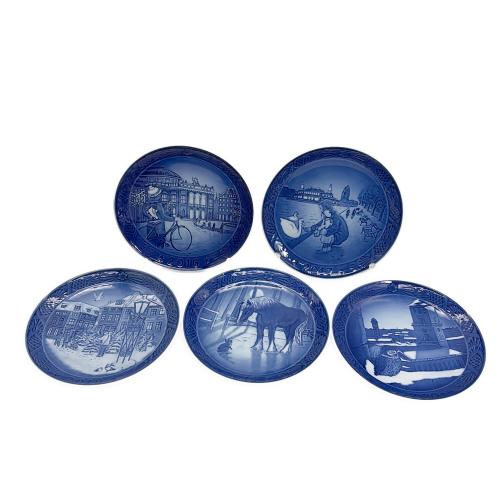 ROYAL COPENHAGEN (ロイヤル・コペンハーゲン) プレートセット 1988-1991/1994-1998/2000-2005/2008-2025 イヤープレート