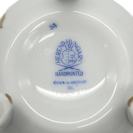 Herend (ヘレンド) 小物入れ たまご型 うさぎ・花｜トレファクONLINE