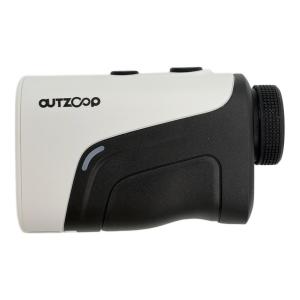 OUTZOOP ゴルフ用レーザー距離計 ホワイト×ブラック B1000F