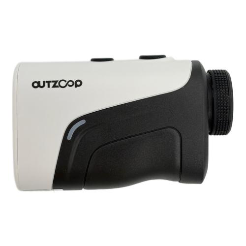 OUTZOOP ゴルフ用レーザー距離計 ホワイト×ブラック B1000F