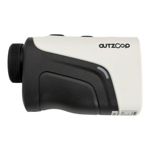 OUTZOOP ゴルフ用レーザー距離計 ホワイト×ブラック B1000F