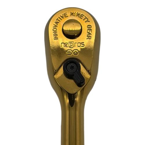nepros (ネプロス) ラチェット 6.3sq.ラチェットハンドル iPゴールド NBR290GL