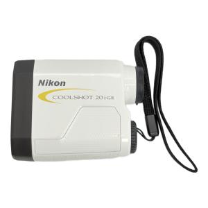 Nikon (ニコン) ゴルフ距離測定器 COOLSHOT 20iGⅡ ケース付 ホワイト