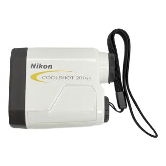 Nikon (ニコン) ゴルフ距離測定器 COOLSHOT 20iGⅡ ケース付 ホワイト