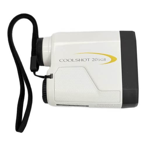Nikon (ニコン) ゴルフ距離測定器 COOLSHOT 20iGⅡ ケース付 ホワイト