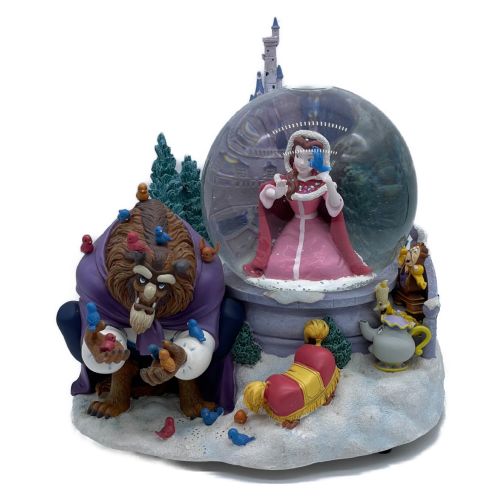 Disney ディズニー オルゴール スノードーム 美女と野獣 本体のみ トレファクonline