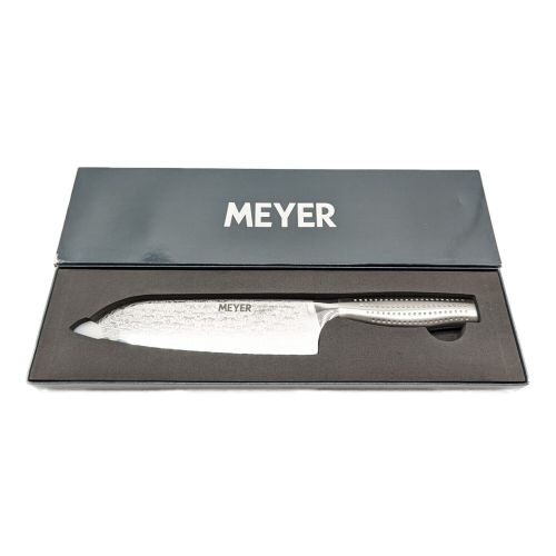 MEYER (マイヤー) ダマスカス三徳包丁 シルバー 未使用品｜トレファク