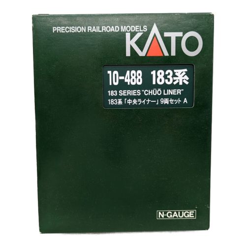 KATO (カトー) Nゲージ 9両セットAB 183系「中央ライナー」 10-488 ...