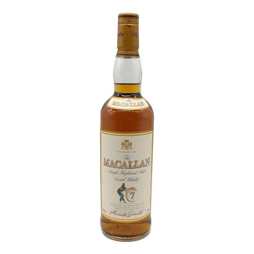 マッカラン (MACALLAN) スコッチ 700ml ジオベネッティ 7年 オールドボトル 未開封