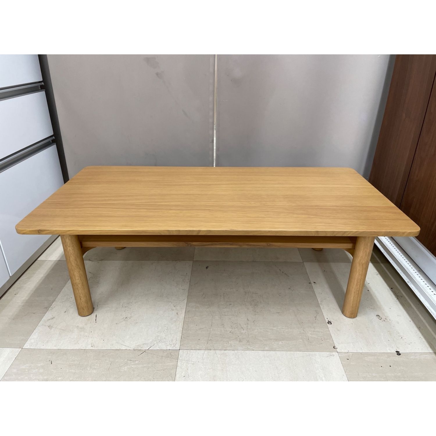 日本最大の 無印良品 木製ローテーブル・オーク材 センターテーブル 