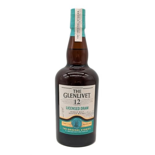 THE GLENLIVET (グレンリベット) ウィスキー LICENSED DRAM 700ml 12年