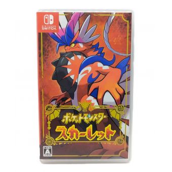 Nintendo Switch用ソフト ポケットモンスター スカーレット CERO A (全年齢対象)