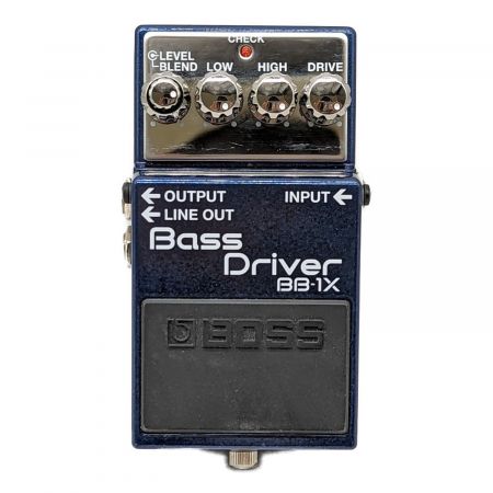 BOSS (ボス) ベース用プリアンプ BB-1X Bass Driver