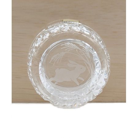 KAGAMI CRYSTAL (カガミクリスタル) ペア干支冷酒杯「卯」 2023年