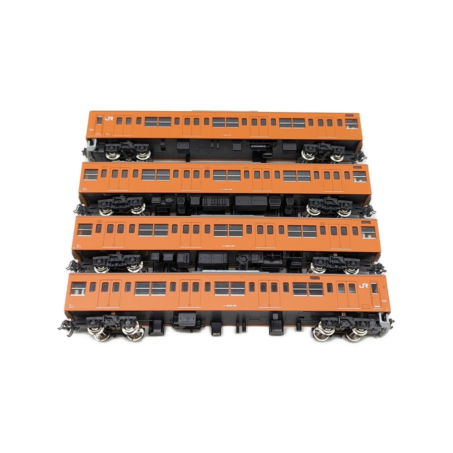 純正一掃Nゲージ KATO 10-370 201系電車 (中央線色) 6両基本セット 通勤形電車