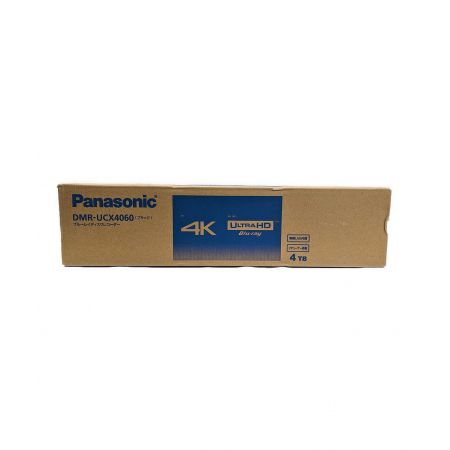 Panasonic (パナソニック) ブルーレイディスクレコーダー おうちクラウドディーガ DMR-UCX4060 未使用品/6チャンネル録画 2019年製 3番組 4TB -