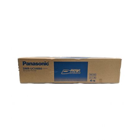 Panasonic (パナソニック) ブルーレイディスクレコーダー おうちクラウドディーガ DMR-UCX4060 未使用品/6チャンネル録画 2019年製 3番組 4TB -