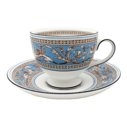 Wedgwood (ウェッジウッド) カップ&ソーサー フロレンティーン・ターコイズ(リー)