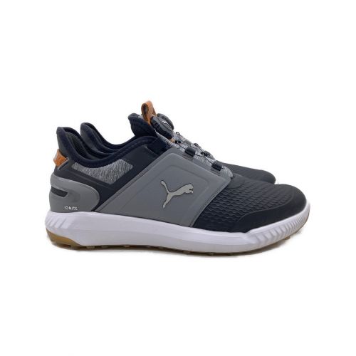 PUMA (プーマ) ゴルフシューズ メンズ SIZE 26.5cm ブラック イグナイト エレベート ディスク 376080-07