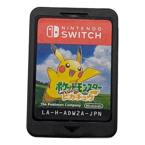 Nintendo Switch用ソフト ポケットモンスター Let’s Go! ピカチュウ CERO A (全年齢対象)