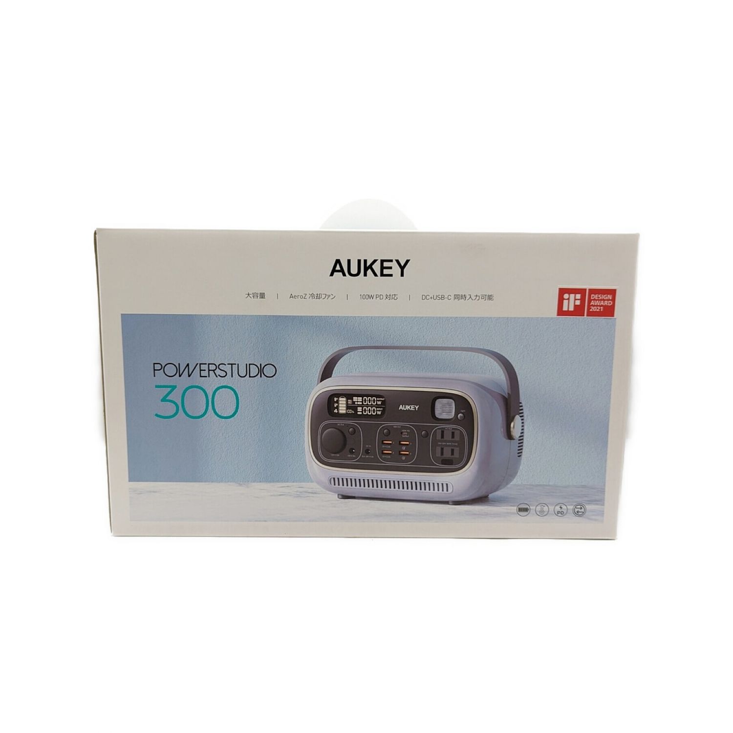 AUKEY (オーキー) ポータブル電源 PS-RE03 82500mAh PSEマーク