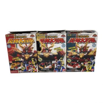 【開封品】炎神戦隊ゴーオンジャー (エンジンセンタイゴーオンジャー) 戦隊ヒーロー ミニプラ炎神合体 炎神大将軍 セット