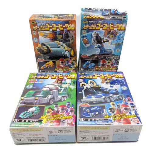 BANDAI (バンダイ) プラモデル 【全4種セット】パワー武装ゴーゴービークル ミニプラ ボウケンジャーロボシリーズ