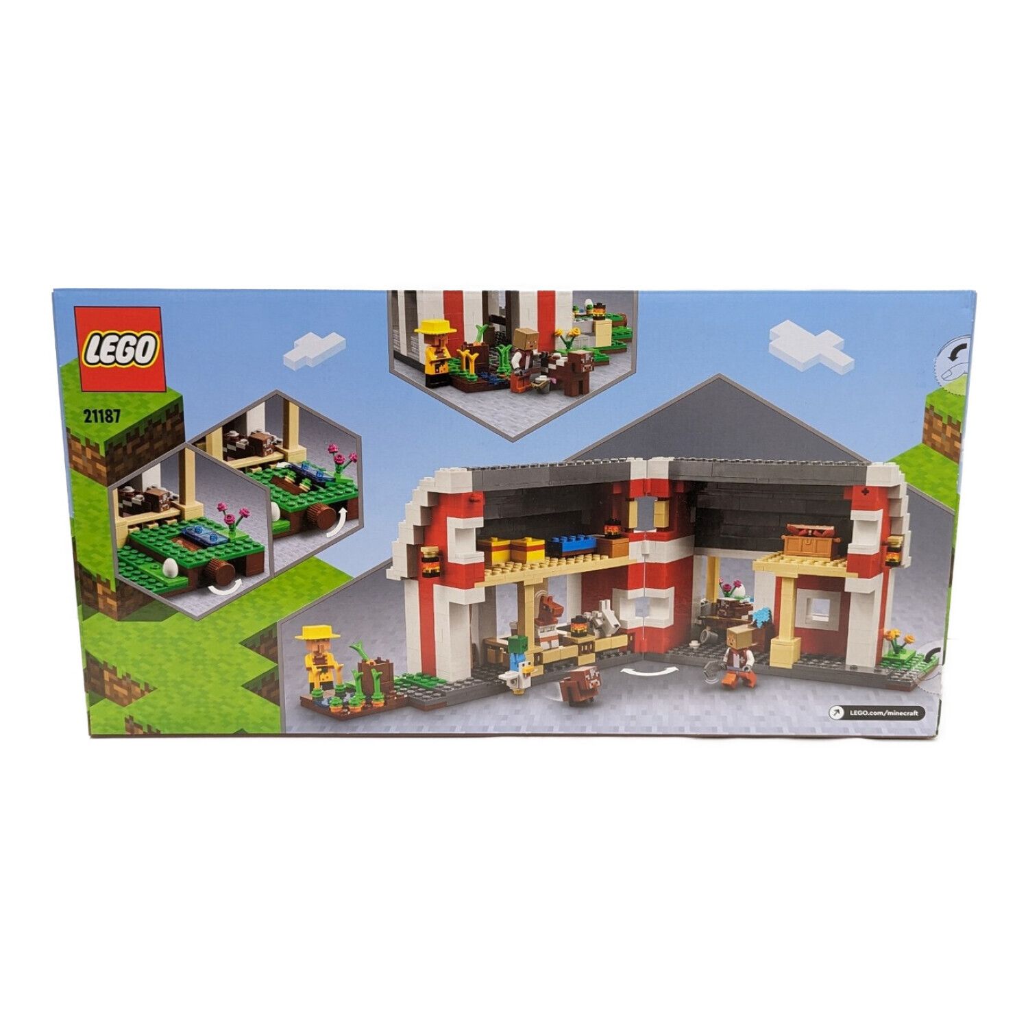 LEGO (レゴ) ブロック 【未開封品】LEGO 赤い馬小屋 「レゴ マイン