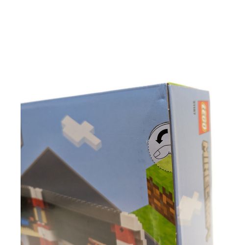 LEGO (レゴ) ブロック 【未開封品】LEGO 赤い馬小屋 「レゴ マインクラフト」 21187