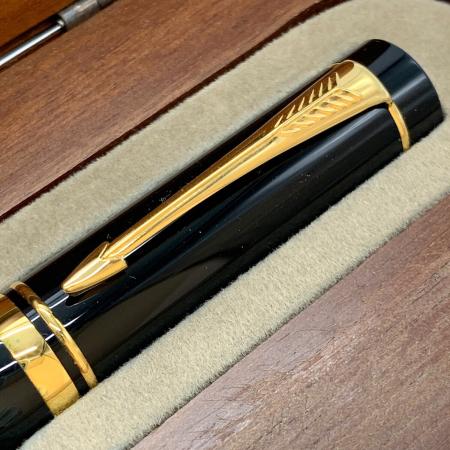 【部品欠品】パーカー　デュオフォールド　万年筆　インターナショナル PARKER (パーカー) 万年筆 デュオフォールド インターナショナル 18K