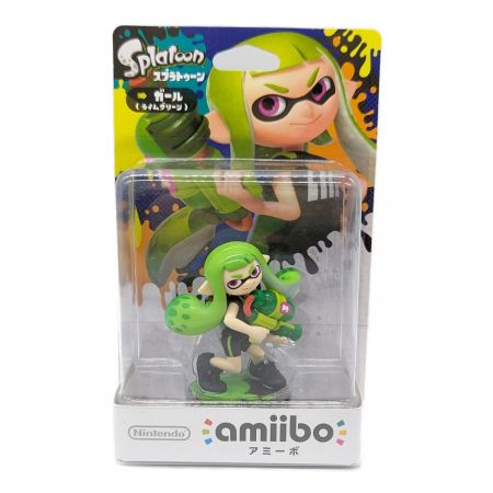 Nintendo (ニンテンドウ) amiibo スプラトゥーン ガール(ライムグリーン)｜トレファクONLINE